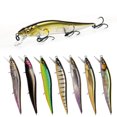 thumbnail image 4 of 98mm 10.5g Crankbaits Tackle Useful Long Casting Lure Fish Hooks Floating Minnow Baits Minnow Lures COLOR C, 4 of 8