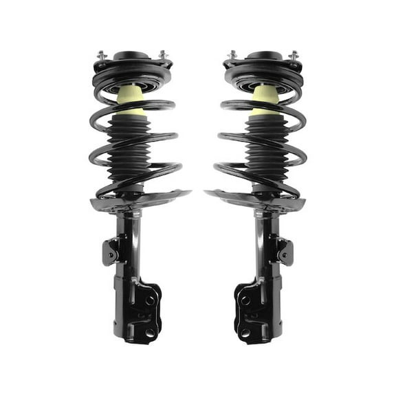 Front Strut and Coil Spring Assembly Kit - Set of 2 - Compatible with 2018 - 2022 Toyota Camry (Excludes SE, XSE, Hybrid SE, and V6 Models, Fits Vehicles Built in the USA) 2019 2020 2021