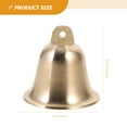 thumbnail image 5 of Brass Bell Ornament DIY Bells Warm Decoration Wind Chimes Hand Bell Metal Bell Retro Style Bells, 5 of 6