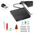 thumbnail image 3 of Portable USB 3.0 DVD-ROM Optical Drive External Slim CD ROM Disk Reader Desktop PC Laptop Tablet Promotion DVD Player ,Easy to Use, 3 of 7