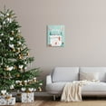 thumbnail image 2 of Happy Holidays Festive Mantle Stockings Holiday Graphic Art Gallery Wrapped Canvas Print Wall Art, 2 of 7