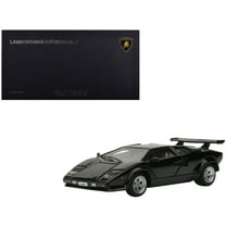 Lamborghini Countach 5000S Black 1/43 Diecast Model Car by Autoart