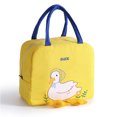 thumbnail image 1 of Bolsa de almuerzo con aislamiento de monedas de pato, bolsa de almuerzo con aislamiento de oficina, lona impermeable para mujeres, hombres, escuela y oficina, niñas y niños ER, 1 of 5