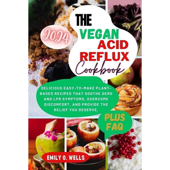 The Vegan Acid Reflux Cookbook (Paperback)