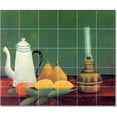 thumbnail image 1 of Ceramic Tile Mural-Jean-Jacques Rousseau Fruits Vegetables Tile Mural Interior Construction Ideas. 72" w x 60" h using (30) 12 x 12 ceramic tiles, 1 of 3