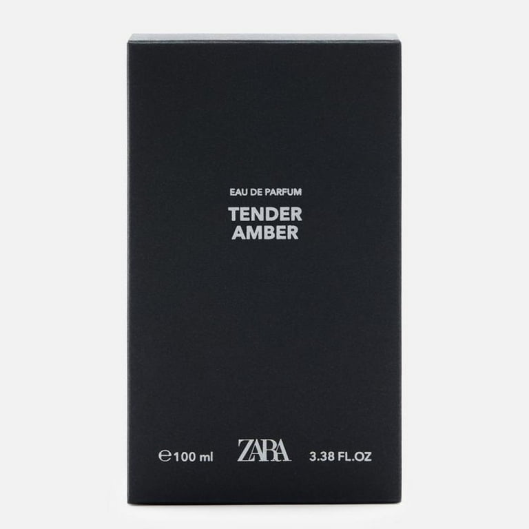 Zara Tender Amber Cologne for Men EDP Eau De Parfum Warm Amber and