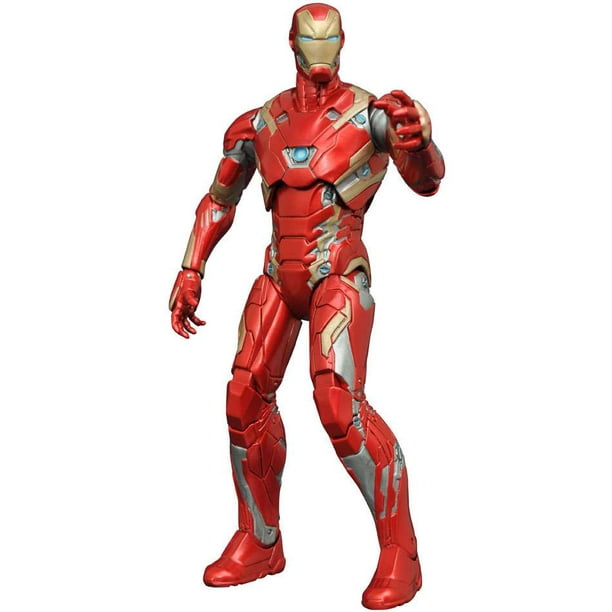 Marvel Select Iron Man Mark XLV Action Figure [Civil War] - Walmart.com ...