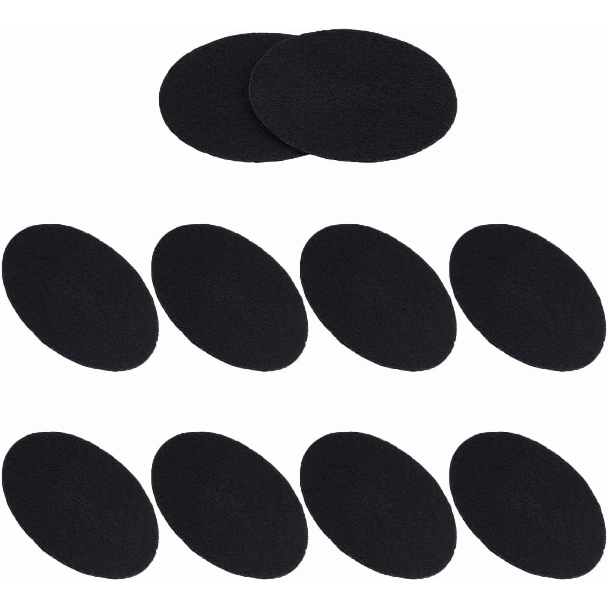 10 Pack Replacement Filters for Portable Range Hoods 4.7 Inch Universal Range Hood Filters Black Carbon Air Filter Activated