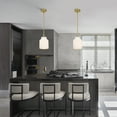 thumbnail image 2 of Magno 7.1 in. 1-Light Indoor Brass Finish Pendant Light, 2 of 4