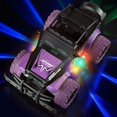 thumbnail image 2 of Remote Control Cars, Girls Off Road Rc Car 1:20 Scale Remote Control Truck Car Toys for for Kids Age 3-5, Rc Truck Racing Car Vehicles with 3 Color Lights for Kids 5-7 8-12 Birthday Gift, Purple, 2 of 5