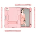 thumbnail image 6 of Dteck Case for Apple iPad Air 4th Generation 10.9-inch 2020 Released ,Shockproof Rubber Hybrid 3-Layer Protection Hard PC Kickstand Back Cover (no screen protector),Rosegold+Rosegold, 6 of 6