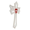 thumbnail image 4 of Western Physician Healer Red Heart With Angel Wing Nurse Wall Cross Decor Plaque, 4 of 9