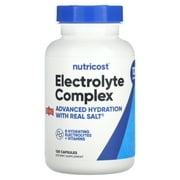 Nutricost Electrolyte Complex (Advanced Hydration with Real Salt) 120 Capsules