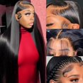 thumbnail image 1 of Knosps 13X6 Encaje Frente Pelucas Cabello Humano 32 Pulgadas Recto Hd Encaje Frente Pelucas Cabello Humano Pre Arrancado 13X6 Frontal Pelucas Cabello Humano 180 Densidad Sin Pegamento Pelucas Cabello, 1 of 1