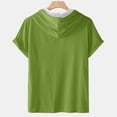 thumbnail image 4 of Birdeem Blouse à Capuche pour Hommes Col Rond Impression Numérique Chandail Entraînement Physique Sports Manches Courtes T-Shirt Blouse, 4 of 9