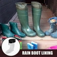 thumbnail image 5 of KONTONTY 1Pair Thermal Boot Liners for Rubber Boots White Warm Replacement Liners for Cold Weather, 5 of 5