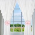 thumbnail image 6 of ABCISI Curtain Ties, Lotus Flower Curtain tiebacks holdbacks Holder for Curtain Decoration in Summer for Bedroom Decorations (Pink), 6 of 14