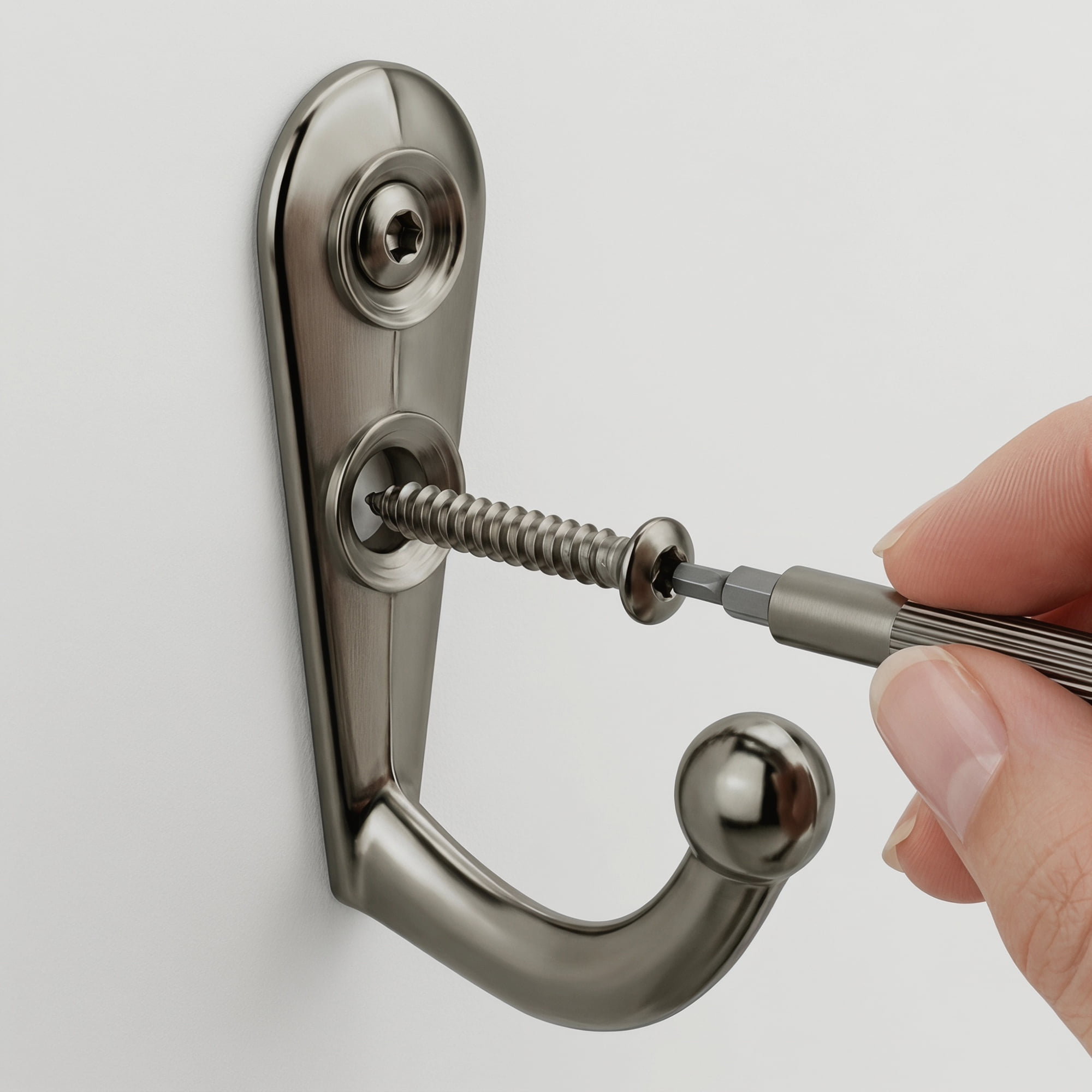 Unique Bargains 12Pcs Utility Hooks Metal Vintage Hooks Silver