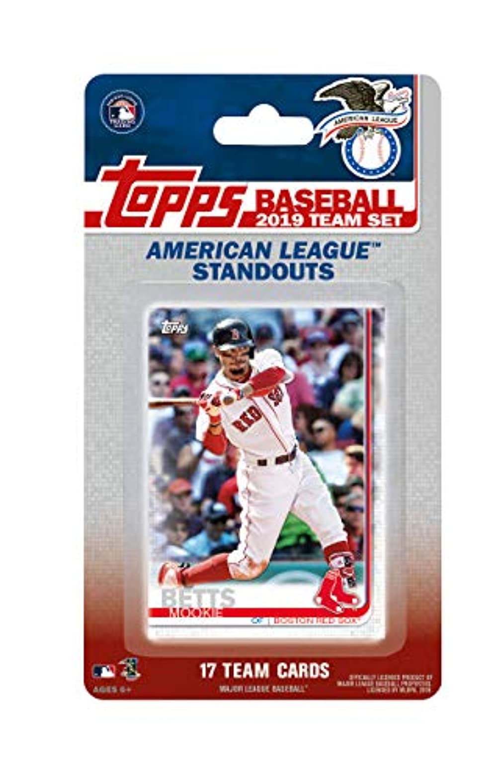 2019 Topps American League All Star Standouts Factory Sealed Limited  Edition 17 Card Team Set with Mike Trout, Aaron Judge, Justin Verlander and  Mookie Betts Plus - Walmart.com