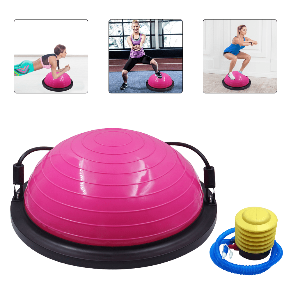 4pcs Kids Indoor Exercise Balance Half Ball for Fitness Gym Pilates Gear 