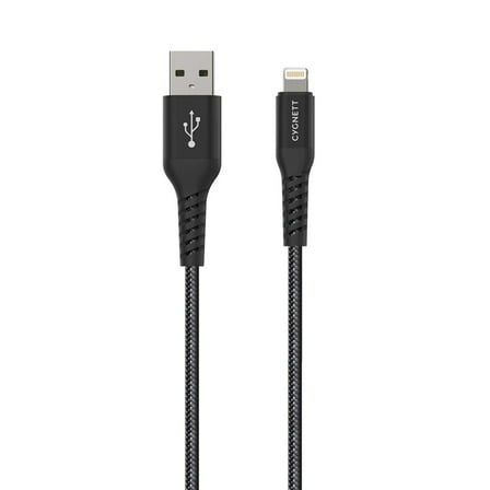 Lightning to USB-A Cable - Black 1m