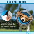 thumbnail image 2 of Adjustable Soft Dog Cone for Comfortable Pet Recovery After Surgery. Elizabethan Collar for Dogs to Stop Licking. Ideal for Large, Medium and Small Dogs., 2 of 4