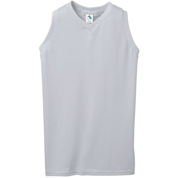 Augusta Sportswear WOMEN'S SLEEVELESS VNECK POLY/COTTON SOFTBALL