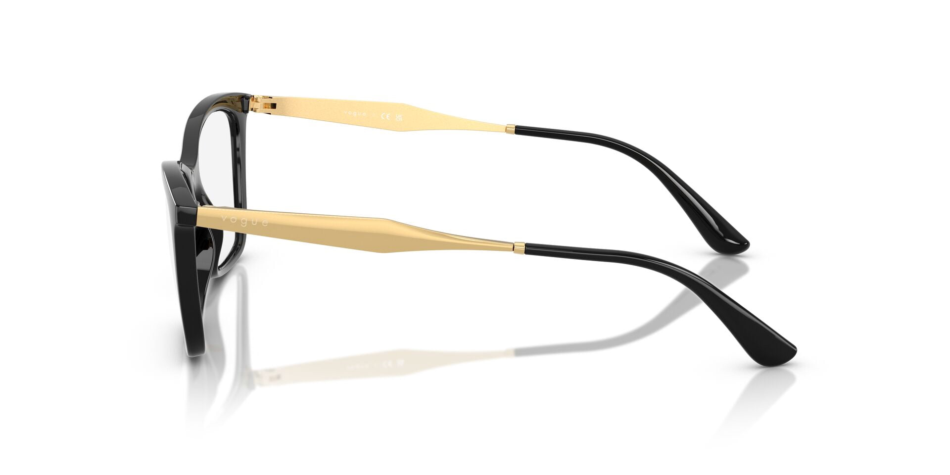 Vogue Unisex Eyeglasses VO5624 Black Full-Rim Propionate Frame 51mm