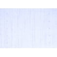 thumbnail image 1 of Ahgly Company Machine Washable Indoor Rectangle Solid Blue Modern Area Rugs, 8' x 10', 1 of 4