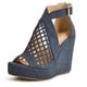 thumbnail image 2 of Nuevas sandalias de cuña Zapatos de mujer ahuecados con boca de pez de fondo grueso para mujer Wmkox8yii sa3531, 2 of 8