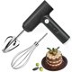 thumbnail image 1 of Cordless Electric Whisk Hand Mixer Portable Handheld Electric Mixer with 3-speed Self-Control for Whipping Mixing Pudding, 1 of 5