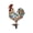 D, variant on Sktrjpolfis Double Sided Painted Rooster Yard Stake, 11.8×7.9 Inch Weatherproof Outdoor Lawn Ornament for Flower Bed Backyard Patio Home Garden Decorations