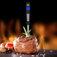 thumbnail image 1 of Termómetro Para Carne A La Parrilla, Termómetro Portátil Con Pantalla Digital, Termómetro Digital, Temporizador Para Cocinar Alimentos, Barbacoa Para Parrilla, Carne, Cocina, ANGGREK AGX958, 1 of 8