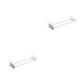 thumbnail image 4 of Cateissary Toallero montado en la pared Soporte de baño Estante de baño de hotel sin perforaciones Type1 NO1, 4 of 6