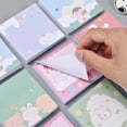 thumbnail image 4 of 4pcs Cute Cartoon Memo Pad Sticky Notes Writing Pads Label Mark Stickers, 4 of 20
