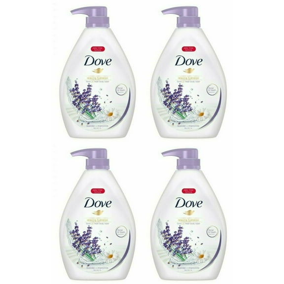 Dove Body Wash Lavender Oil and Chamomile Cleanser That Nourishes Your Skin Calms & Comforts Skin