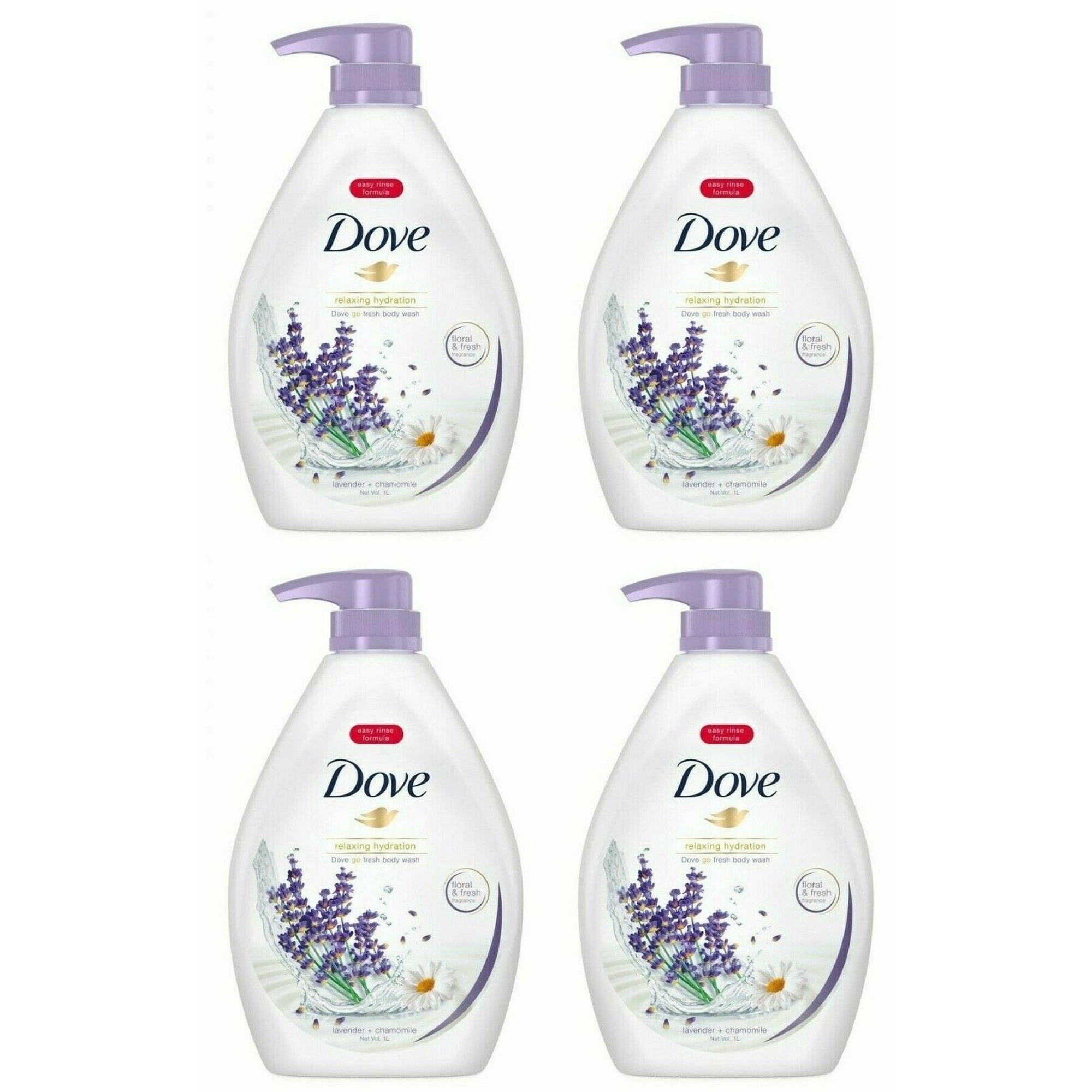 Dove Body Wash Lavender Oil and Chamomile Cleanser That Nourishes Your Skin Calms & Comforts Skin