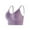 Purple, variant on Women's Beautiful Back Spaghetti Strap Sports Underwear Shockproof Fitness Vest Style Fixed Cup Push Up Sports Bra 36 C Womens Bra Women Workout Bra 36 C One Strap Sports Bras for Women Small Bra