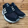 thumbnail image 3 of New Balance 574 Trainers Men Size UK 8.5 Blue Navy Suede Running Casual Shoes NB, 3 of 6