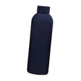 thumbnail image 1 of Botella de agua con asa Cola Botella aislada duradera para regalo Senderismo Entrenamiento Azul 500ml, 1 of 8