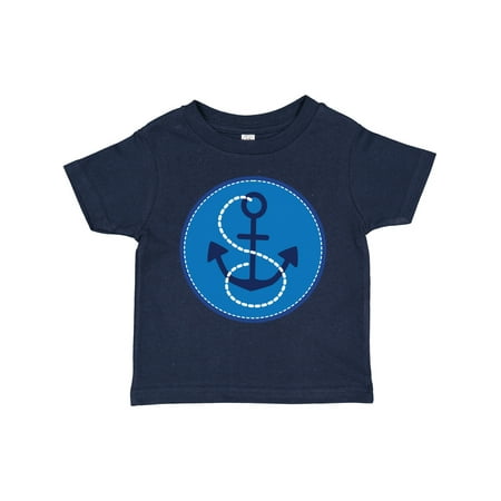 

Inktastic Nautical Anchor Sailing Gift Toddler Boy or Toddler Girl T-Shirt
