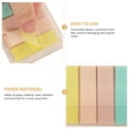 thumbnail image 4 of 6 Boxes Packed 100 Sheets/box Portable Reading Strips Colored Sticky Tabs Notetaking Notes Index Labels Highlighter Bookmarks Household Office, 4 of 6