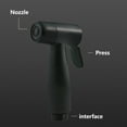 thumbnail image 4 of Tunhigl High Pressure Handheld Bidet Sprayer For Toilet Spray Guns, Black Stainless Steel Toilet Water Sprayer For Feminine, Cloth Diaper Cleaning, 4 of 4