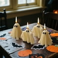 thumbnail image 6 of Ghost Candles Halloween Ghost Decor Halloween Decor Halloween Candles Halloween Spooky Candle Ambiance Home Styling Wax Set Spooky Gift Scented Candle, 6 of 7