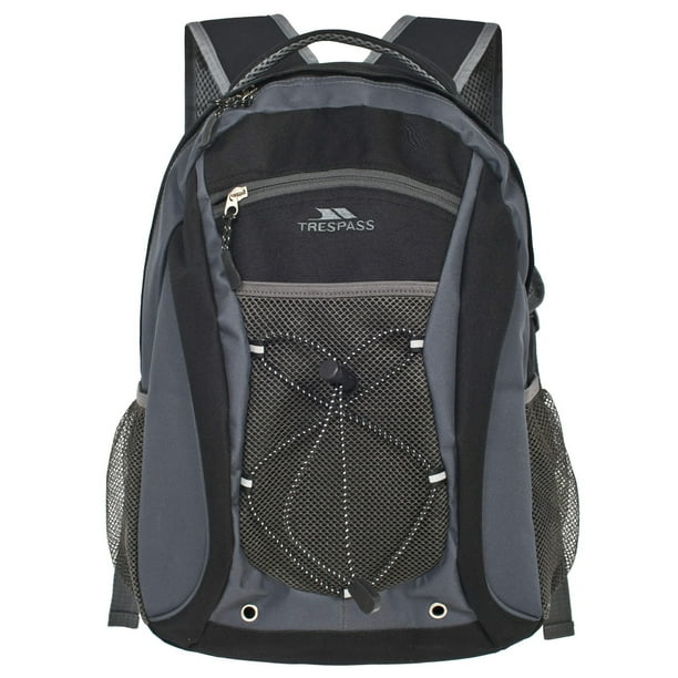 Trespass - Mochila básica Modelo Neroli (28 litros) - Deporte/Instituto/Trabajar (Grafito)