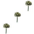 thumbnail image 6 of Set of 3 Artificial Plants for Decor Home Succulent Planters Green, 6 of 8