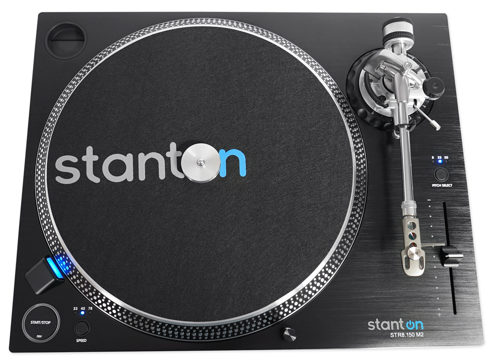 Stanton STR8.150 M2 Turntable+Samson Powered Monitors+Audio