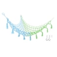 thumbnail image 2 of Hamaca de almacenamiento colgante BuyWeek hamaca triangular juguetes peluche, 2 of 14