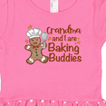 thumbnail image 3 of Inktastic Grandma And I Are Baking Buddies Girls Toddler Dress, 3 of 4