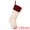 White Red, variant on Unique Bargains Luxurious Cable-Knit Christmas Stocking White Red 18"